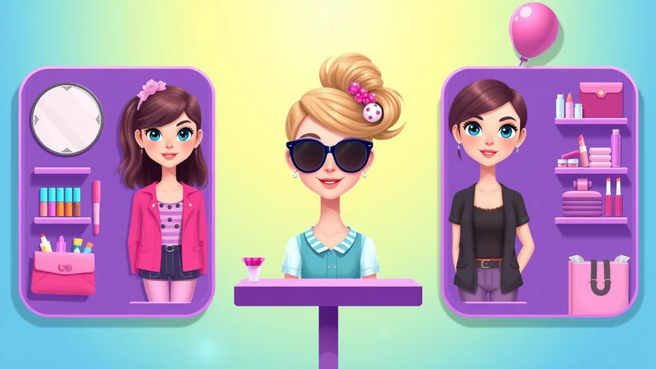 Discover Creativity and Fun with Makeover Organizer Girls Game image