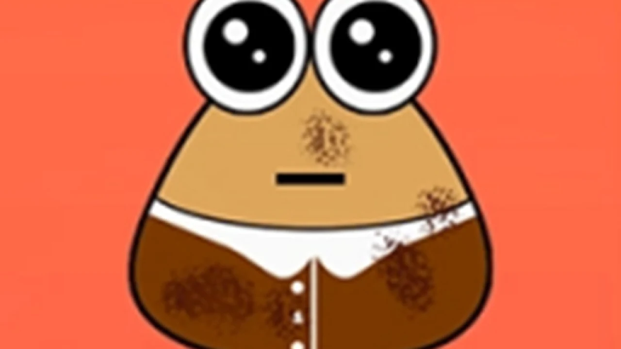 Experience the Thrill of Pou Horror Game Online Action image