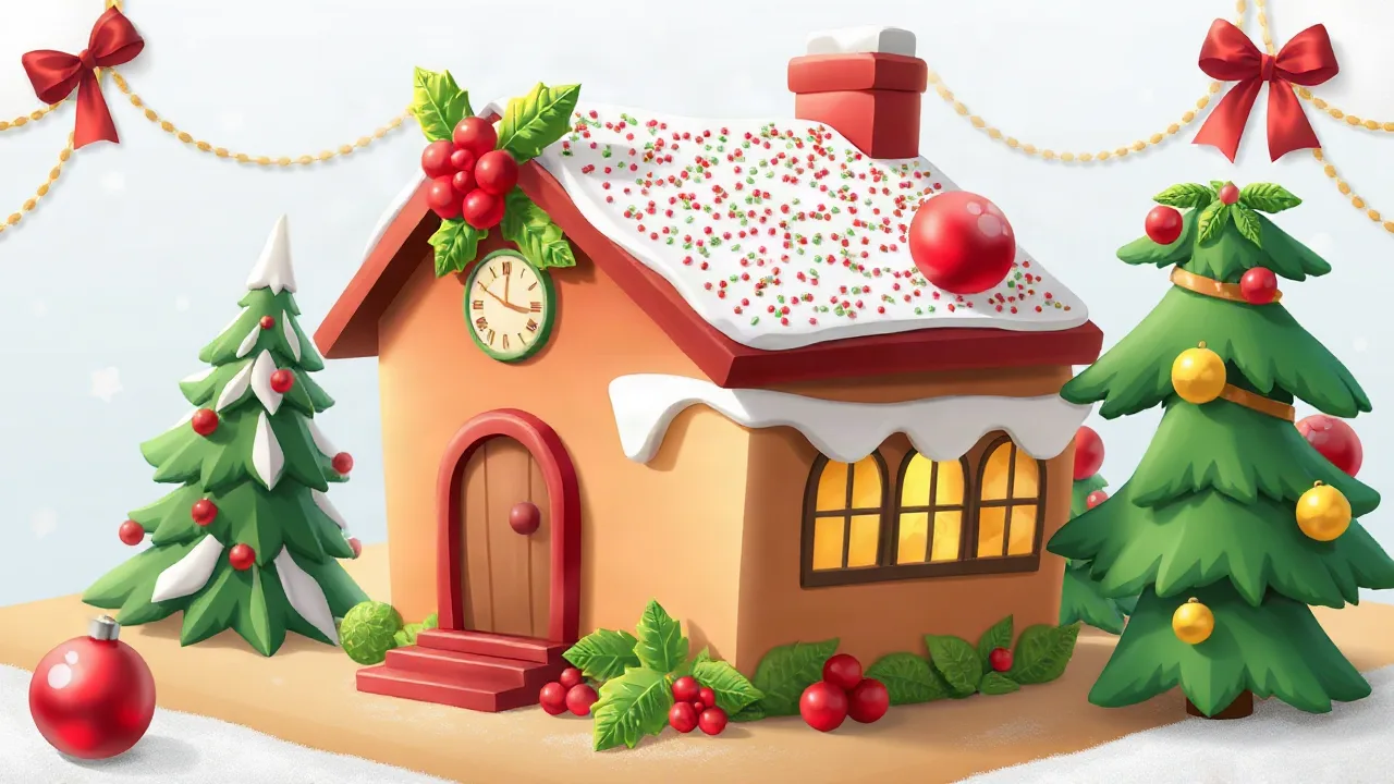 Create Festive Treats with Christmas House Cake Recipe image