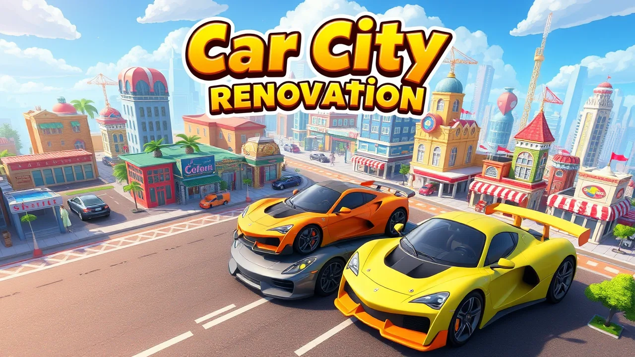 Explore the Exciting World of Car City Renovation salon for Kids image