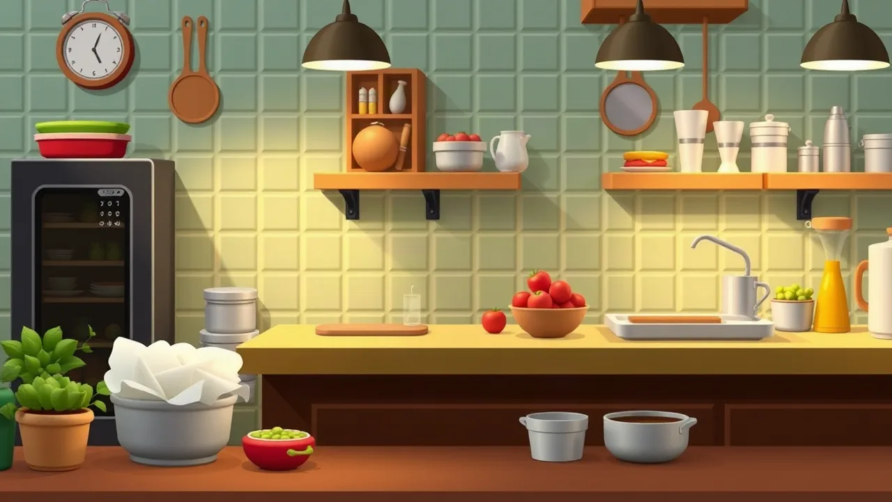 Discover the Puzzle Fun of Cafeteria a Creative Cooking Challenge image
