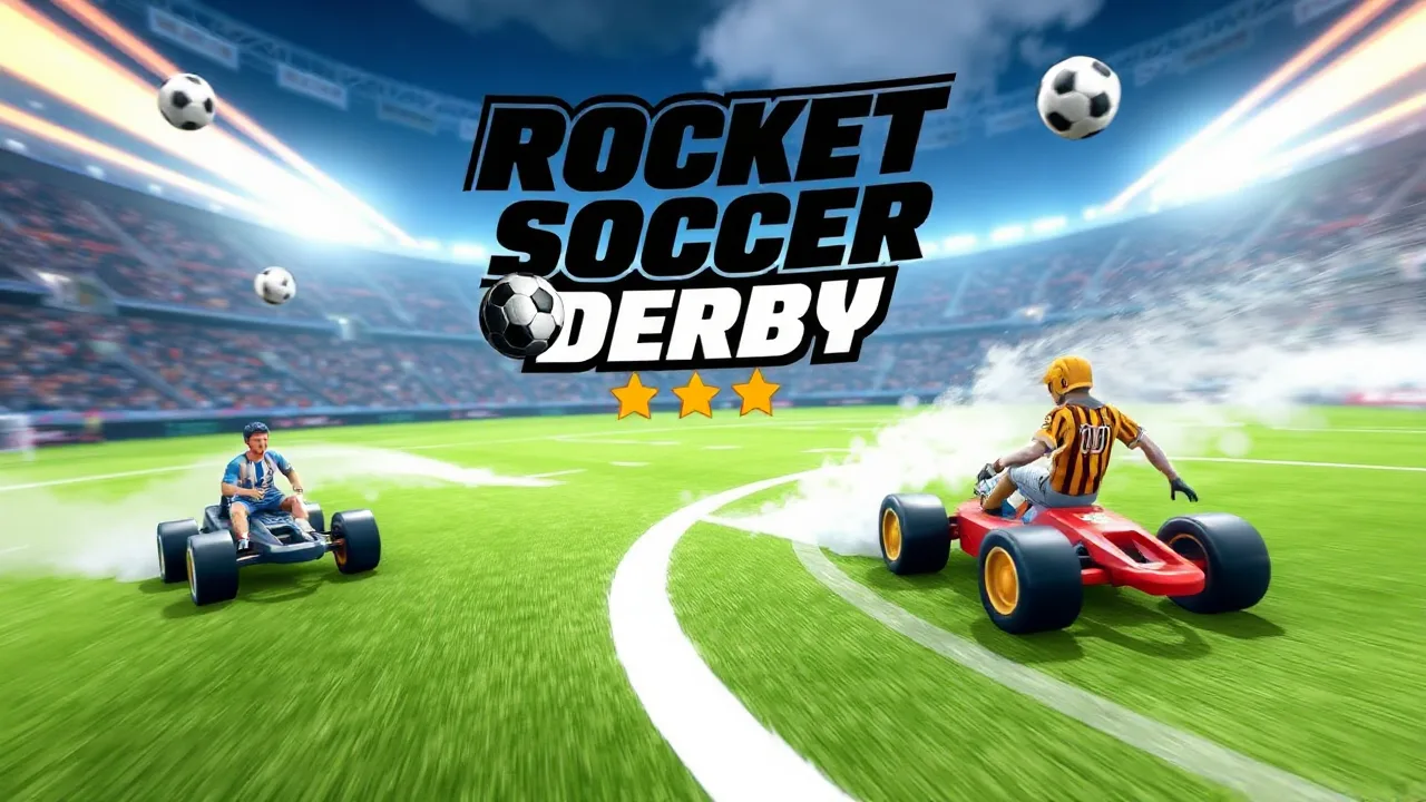 Enjoy Exciting Gameplay with Rocket Soccer Derby Unblocked Games image