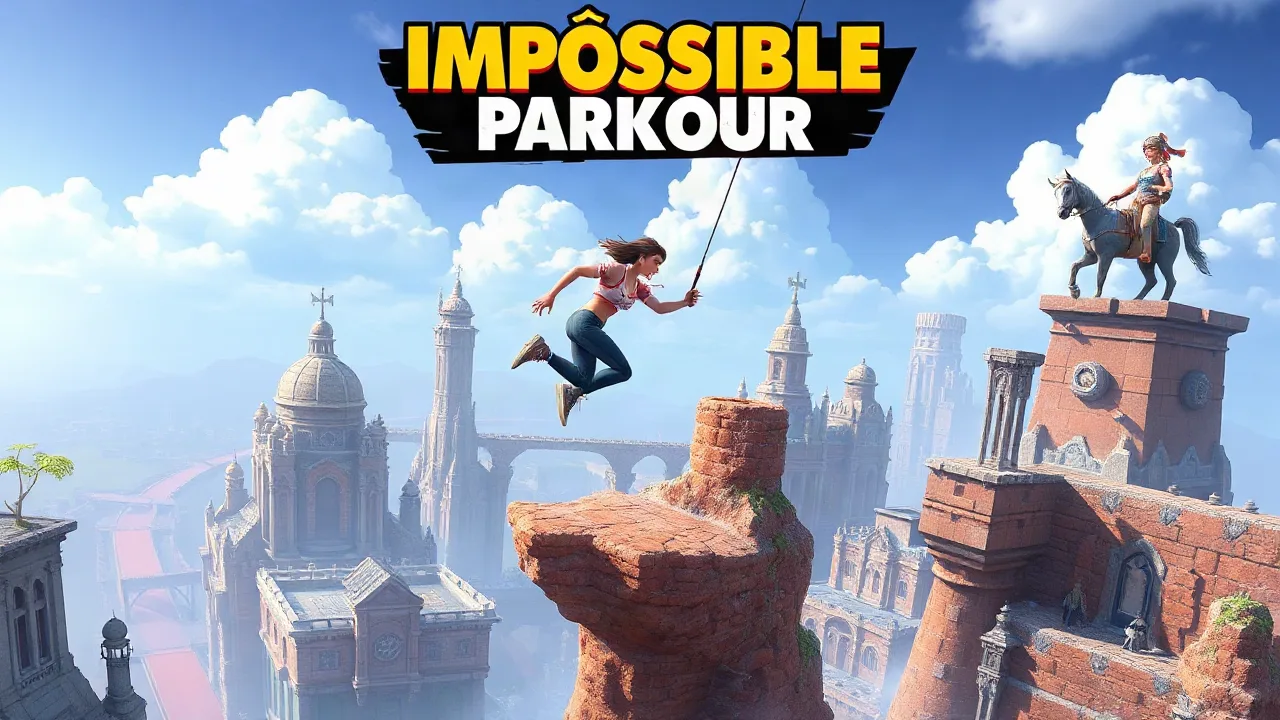 Master the Challenge in Impossible Parkour 3D Adventure Game image