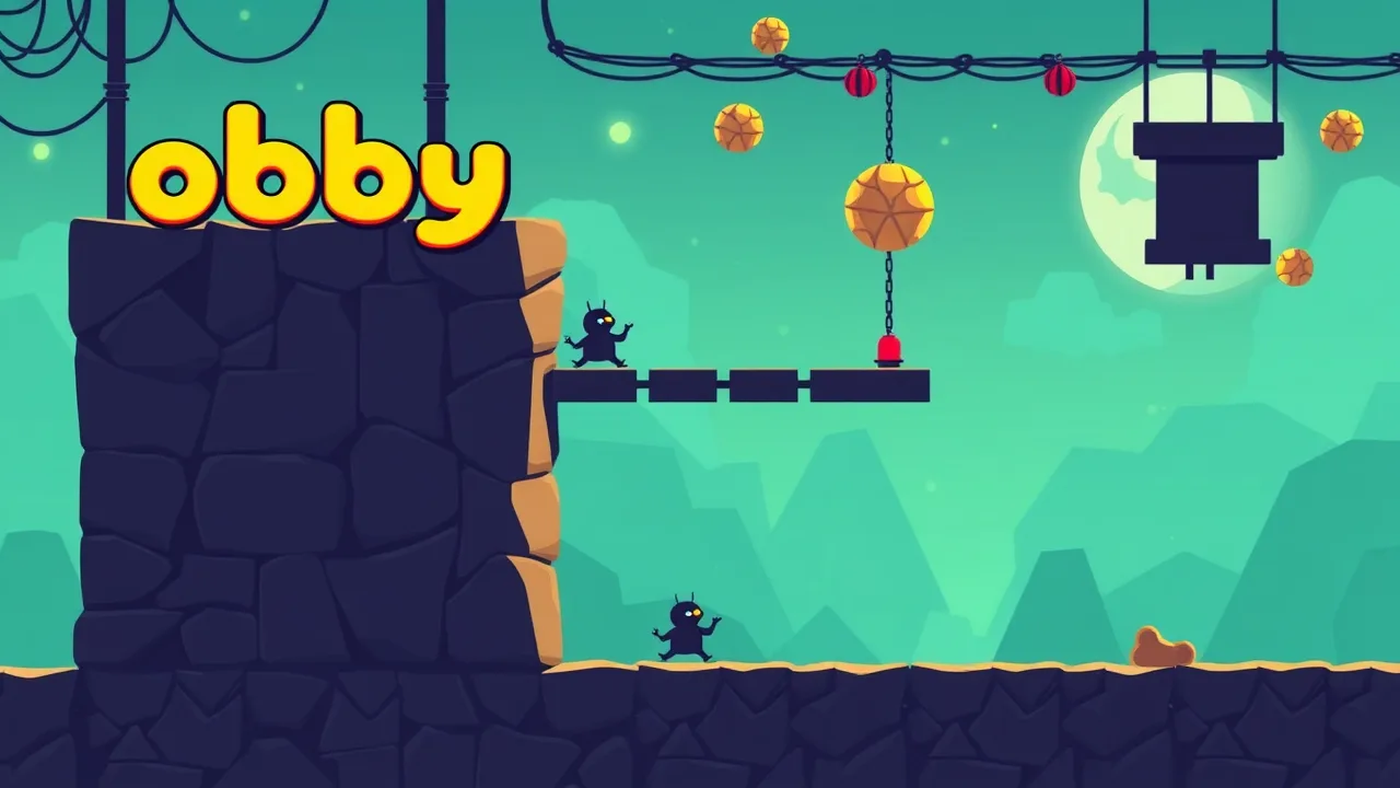 Exciting Adventure Awaits in obby climb and slide Arcade Game image