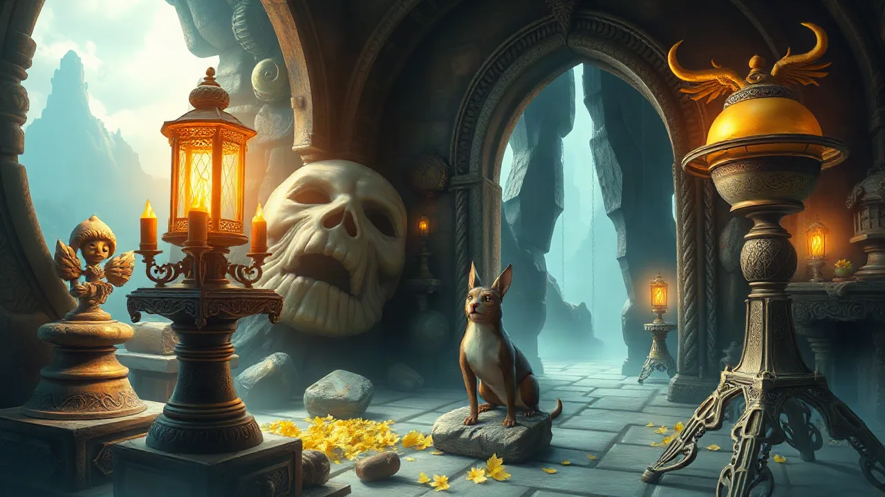 Discover Hidden Secrets in Mystic Object Hunt Puzzle Game image