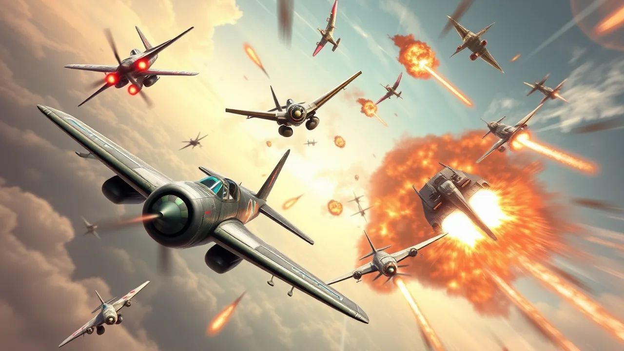 Experience Intense Air Combat in Tail Gun Charlie image