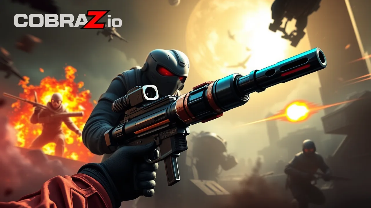 Experience the Excitement of CobraZ io Action Shooting Game image