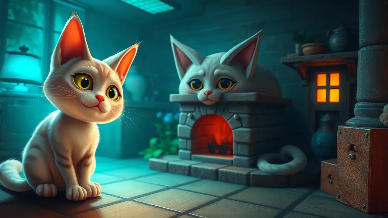 Discover the Exciting Puzzle Challenge of Spooky Cat Escape image