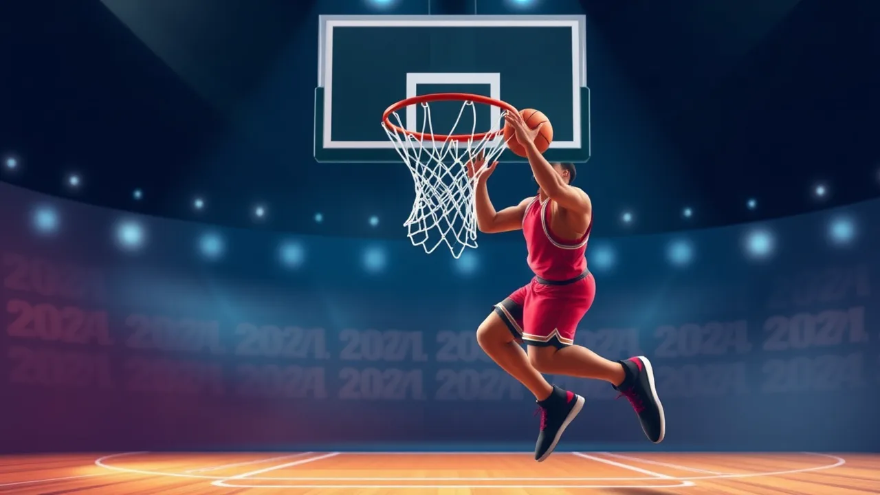Experience the Excitement of Basketball 2024 Online Sports Game image