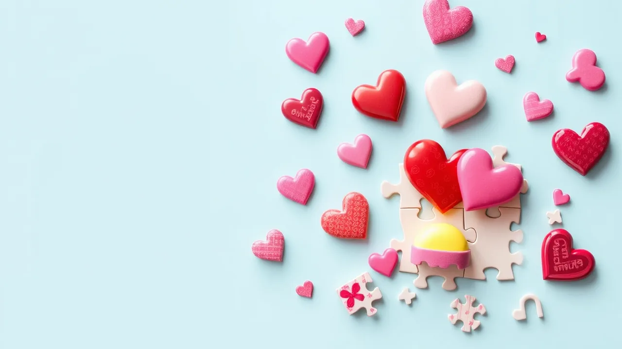 Discover the Fun of Valentines Day Jigsaw Puzzle for Kids and Love image