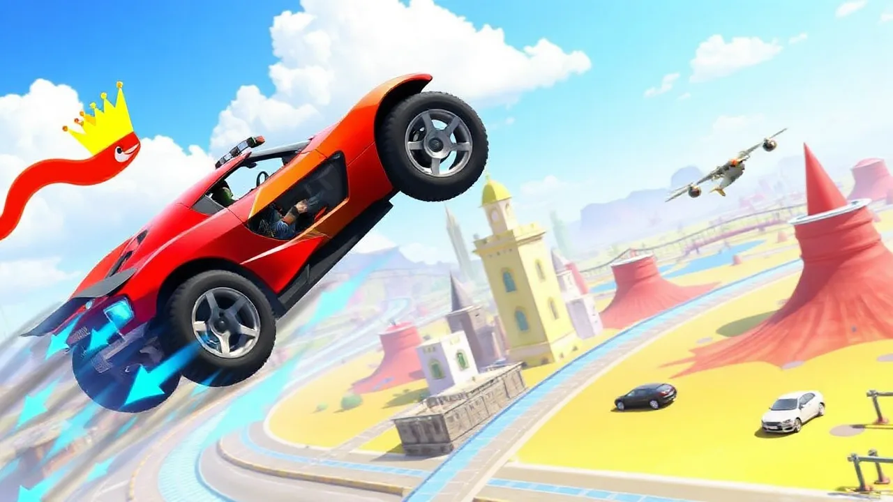 Experience the Thrill of Racing and Stunts in Car Stunt King image