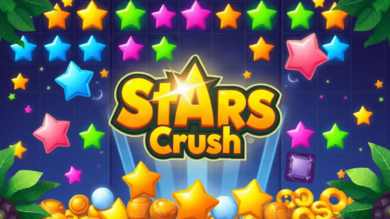 Discover the Exciting Puzzle World of Stars Crush Clicker Game image