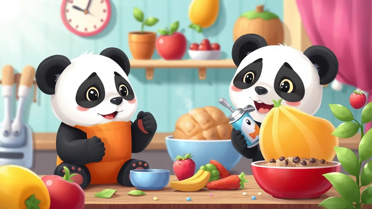 Discover the Fun of Baby Panda Magic Kitchen for Girls image