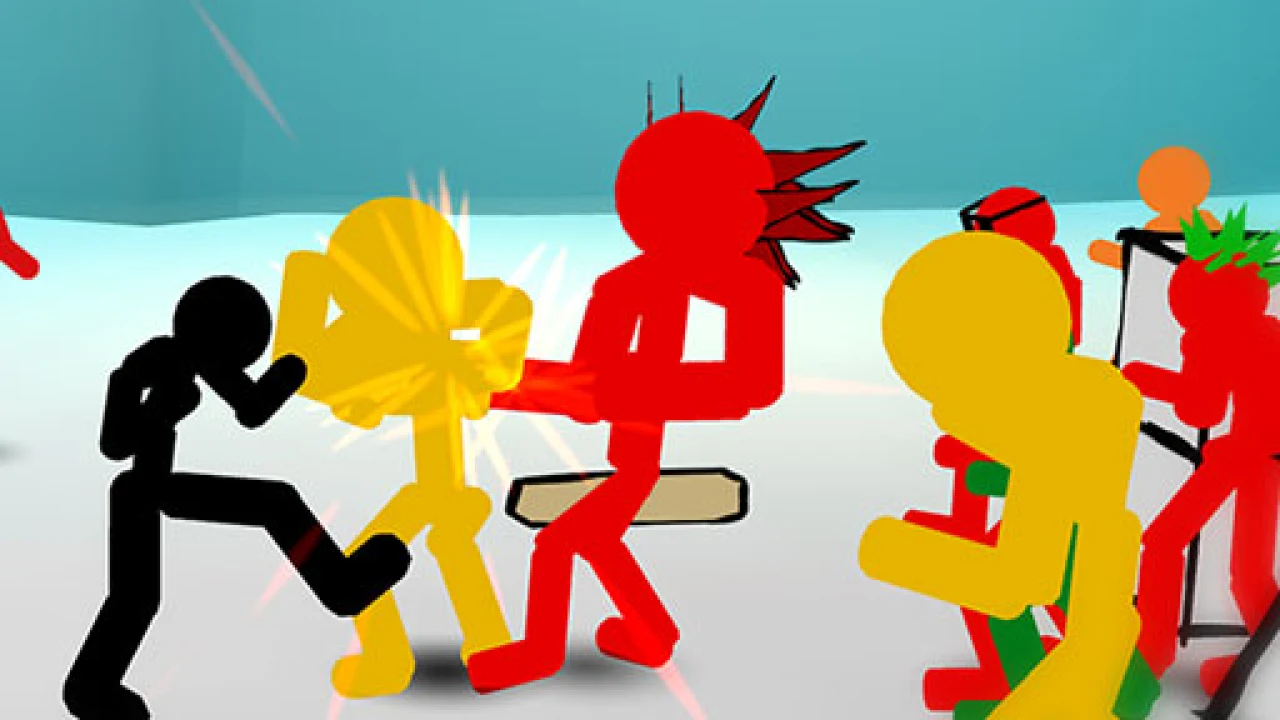 Experience the Excitement of Fighting in stickman hit image
