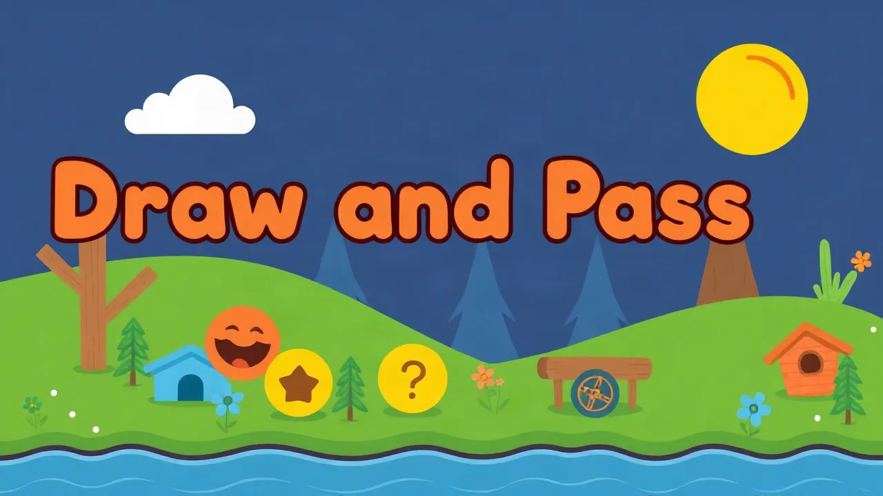 Discover the Fun of Draw and Pass Puzzle Game for Kids image