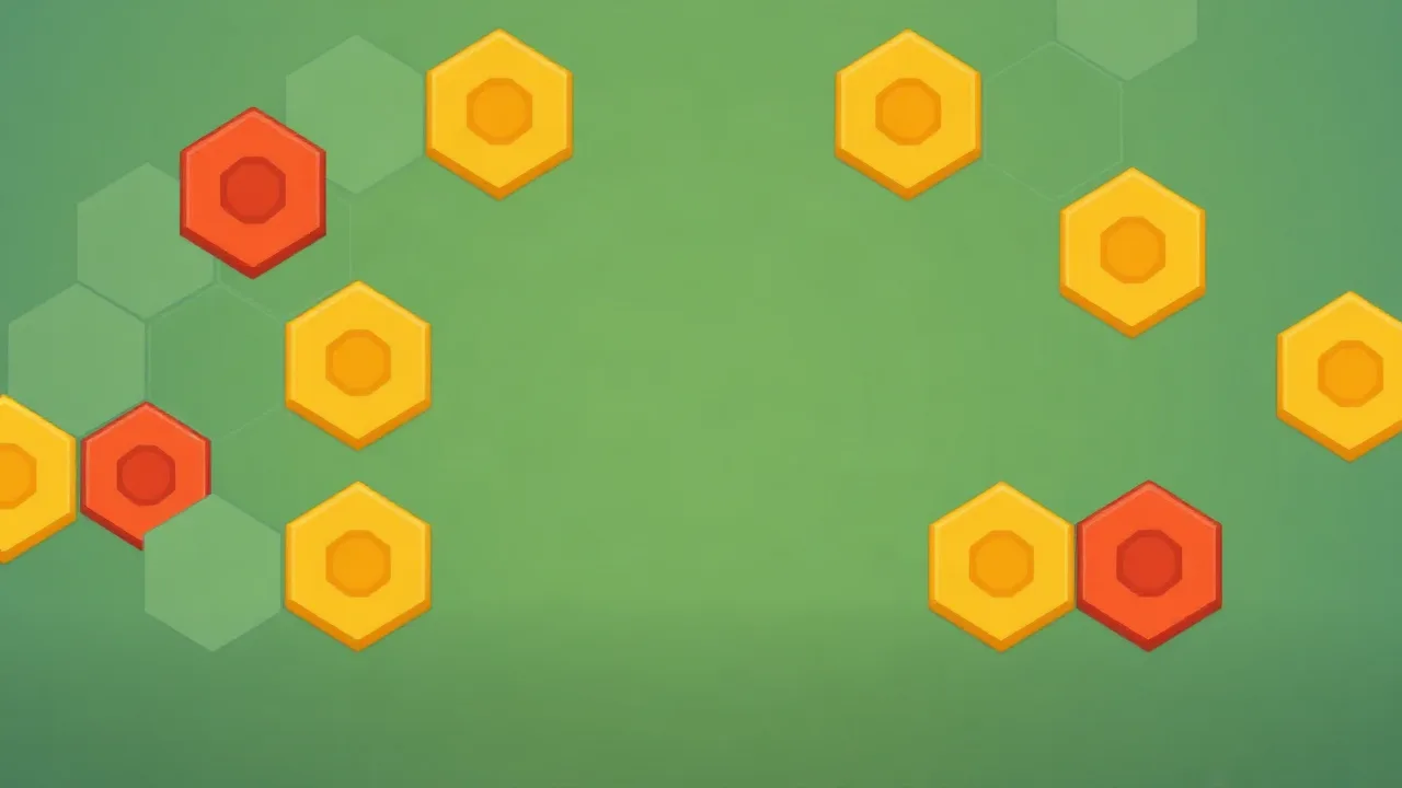 Discover the Exciting Puzzle of Merge Hexa Arcade Game image