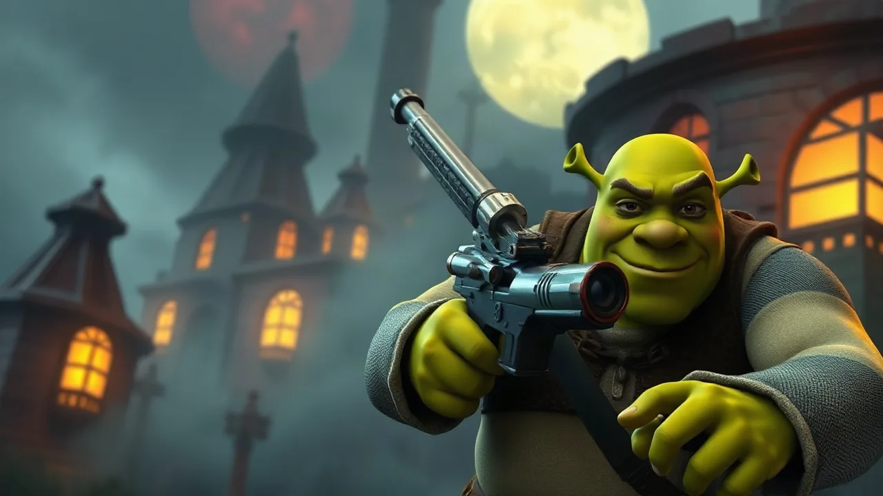 Exciting Action Adventure in five nights at shreks hotel 1 online image