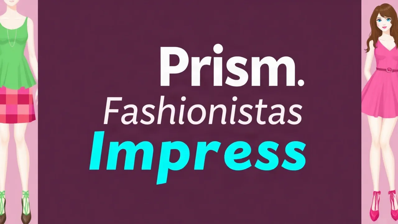 Discover Stylish Fun with Prism Fashionistas Dress To Impress image