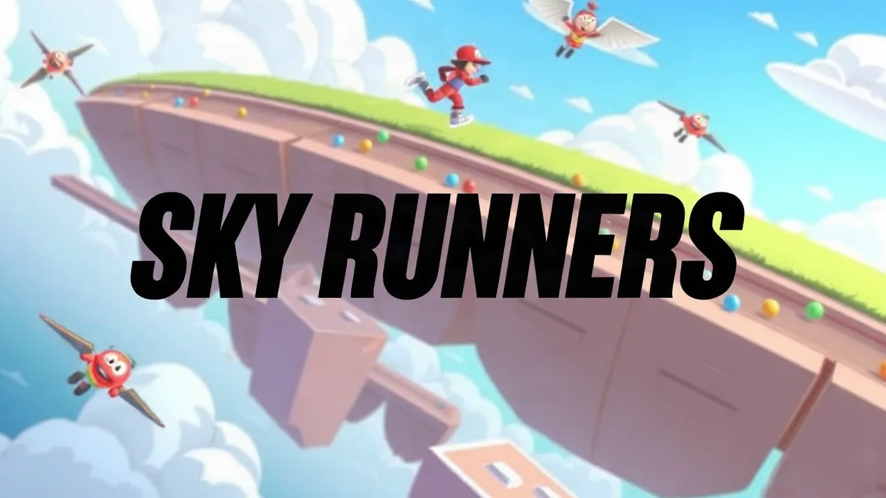 Discover the Exciting Adventure of Sky Runners in 3D Multiplayer Fun image
