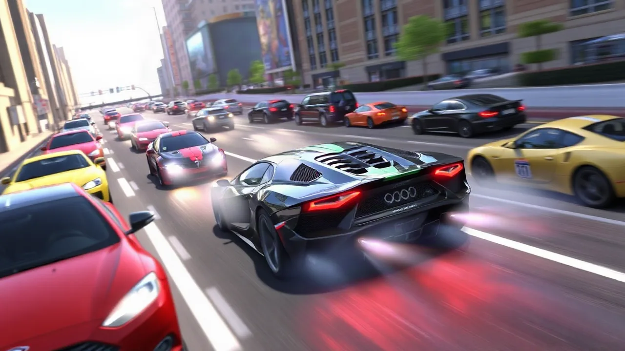 Experience the Thrill of Speed in NeedFor Race - Top Racing Game image