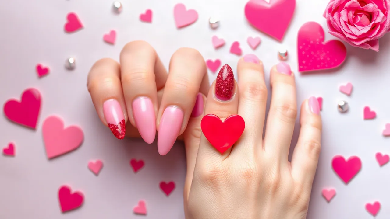 Enjoy a Lovely Valentine's Day with Valentine Nail Salon Game image
