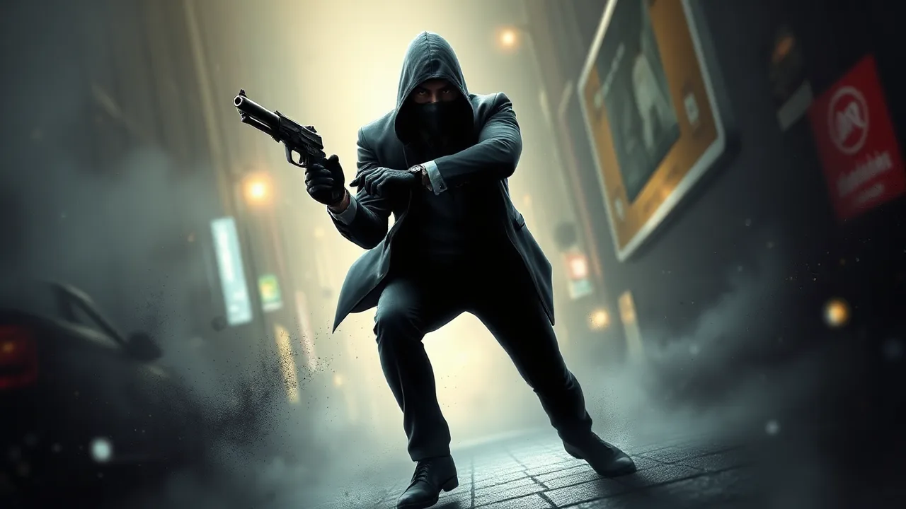Experience the Thrill of Agent Hunt Hitman Shooter Action image