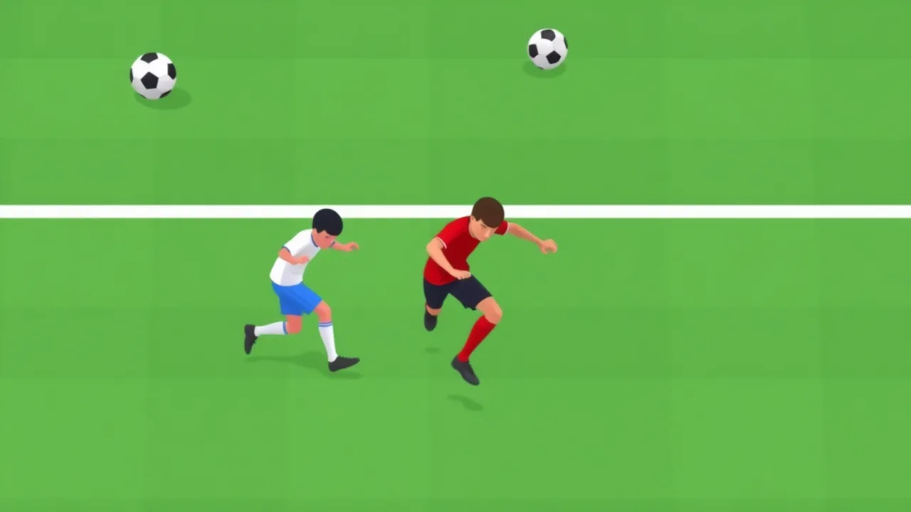 Experience the Excitement of unblocked soccer derby Online image