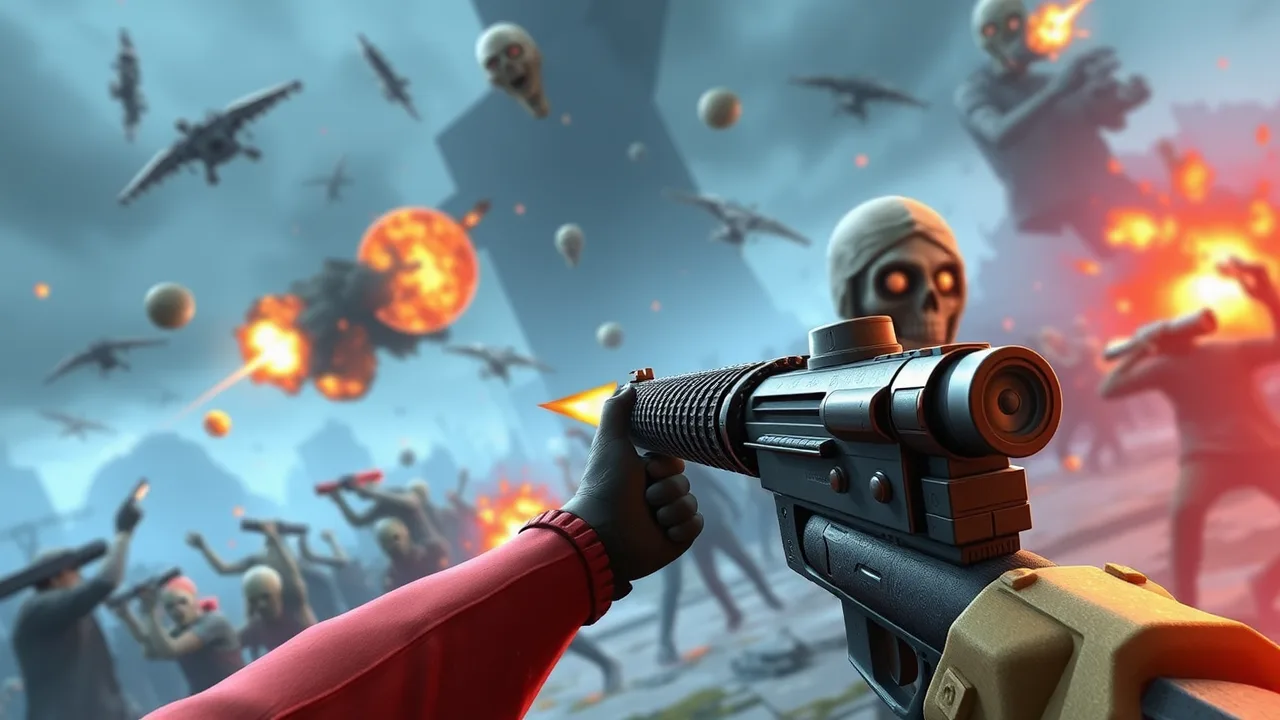 Experience intense shooting action in Biozombie of Evil 2 image