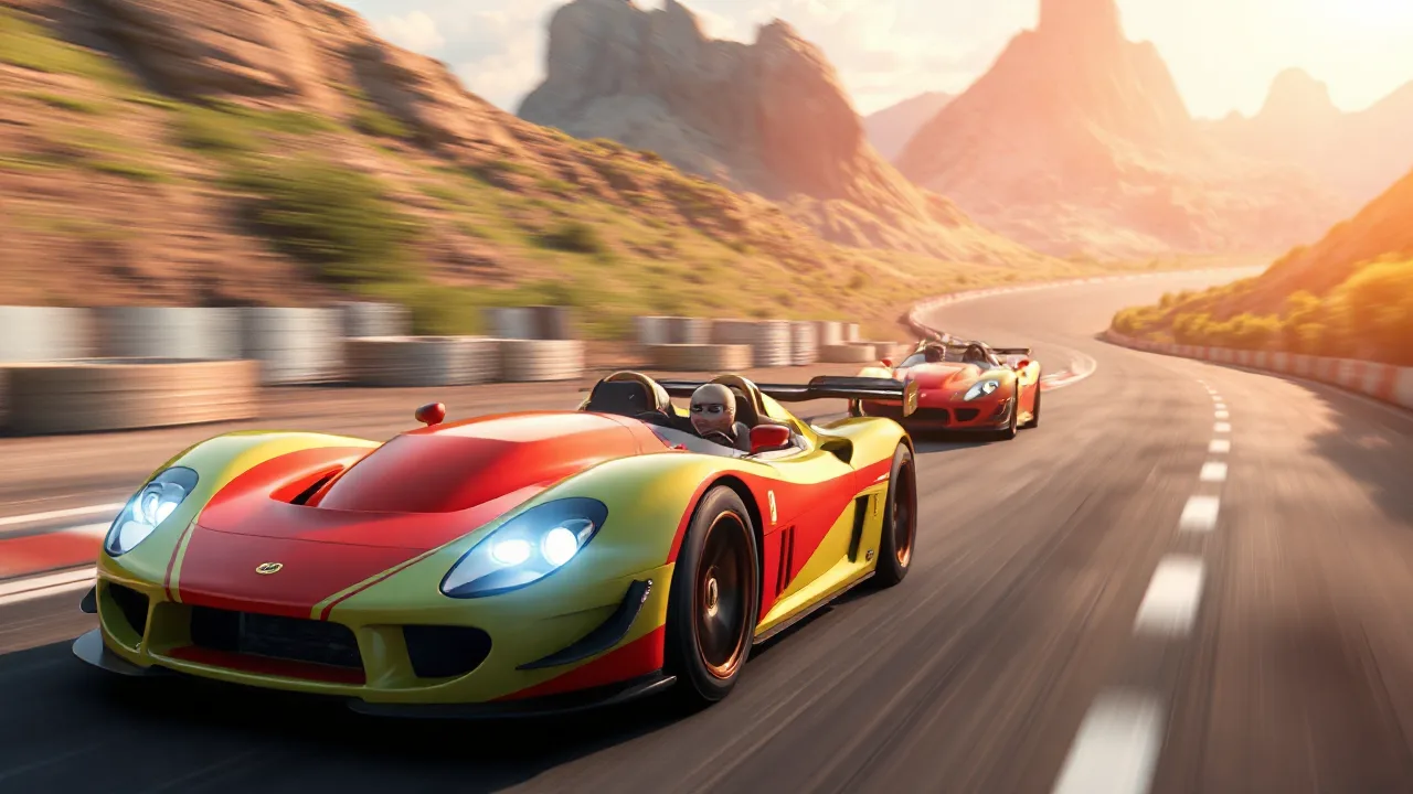 Exciting Racing Adventures in story teller free online image