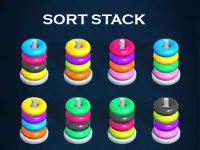 Sort Stack color Hoop Game image
