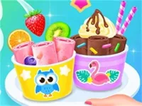 image bg Baby Taylor Ice Cream Roll Fun Game