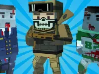 Blocky Shooting Arena 3D Pixel image