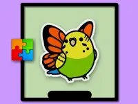 Cute Budgie Puzzle image