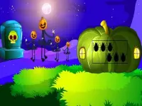 image bg Halloween Pumpkin Forest Escape
