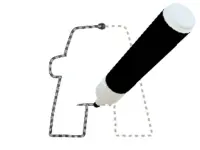 Letter Layout Coloring image