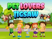 Pet Lovers Jigsaw image