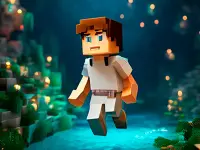 image bg Noobik Parkour in a Cave!