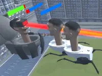 Merge Toilet Skib Fight image