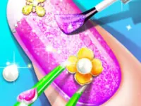Princess Nail Makeup image
