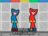 image bg Red and Blue Stick Huggy