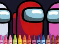 4GameGround - Among Us Coloring image