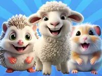 image bg Merge Animals 2048!