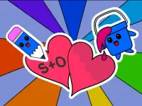 Valentine Coloring Book image