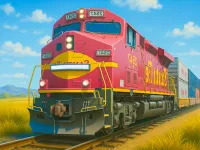 Railways Train Simulator Game image