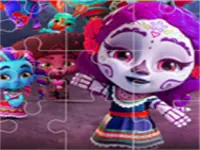Super Monster Halloween Jigsaw image