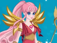 Cute Cupid is preparing for Valentine's Day image