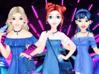 Denim Dress Fashion image