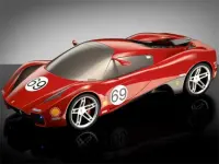 image bg Super Cars Ferrari Puzzle
