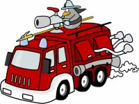 image bg Cartoon Trucks Slide