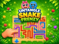 image bg Untangle Snake Frenzy